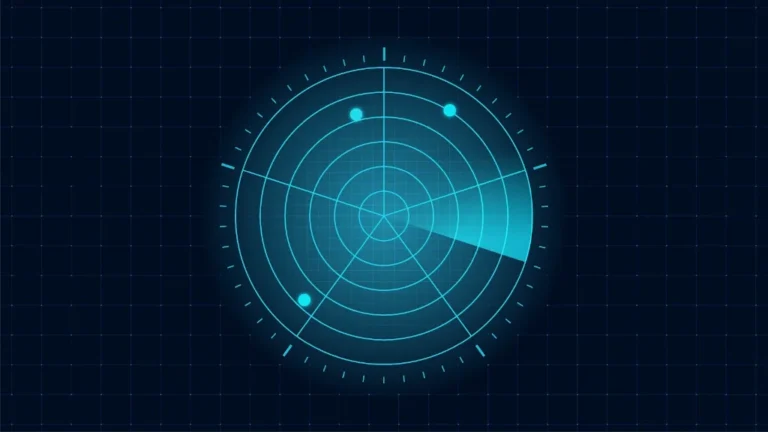 Radar screen representing regulator attention during mortgage license renewal
