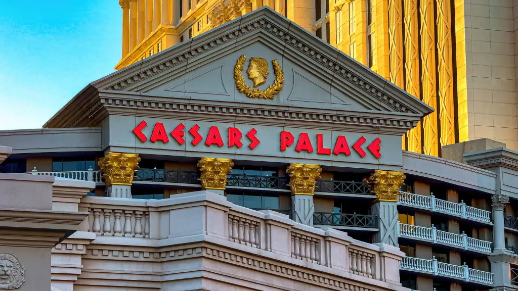 Caesars Palace entrance in Las Vegas, host venue of NAMB National 2026