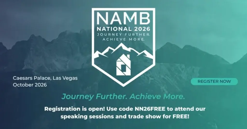 NAMB National 2026 conference at Caesars Palace in Las Vegas, October 2026